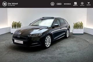 Skoda Octavia Combi 1.0 e-TSI 110pk DSG Style | Panoramadak, 18" LM Velgen, Parkeersensoren Achter |