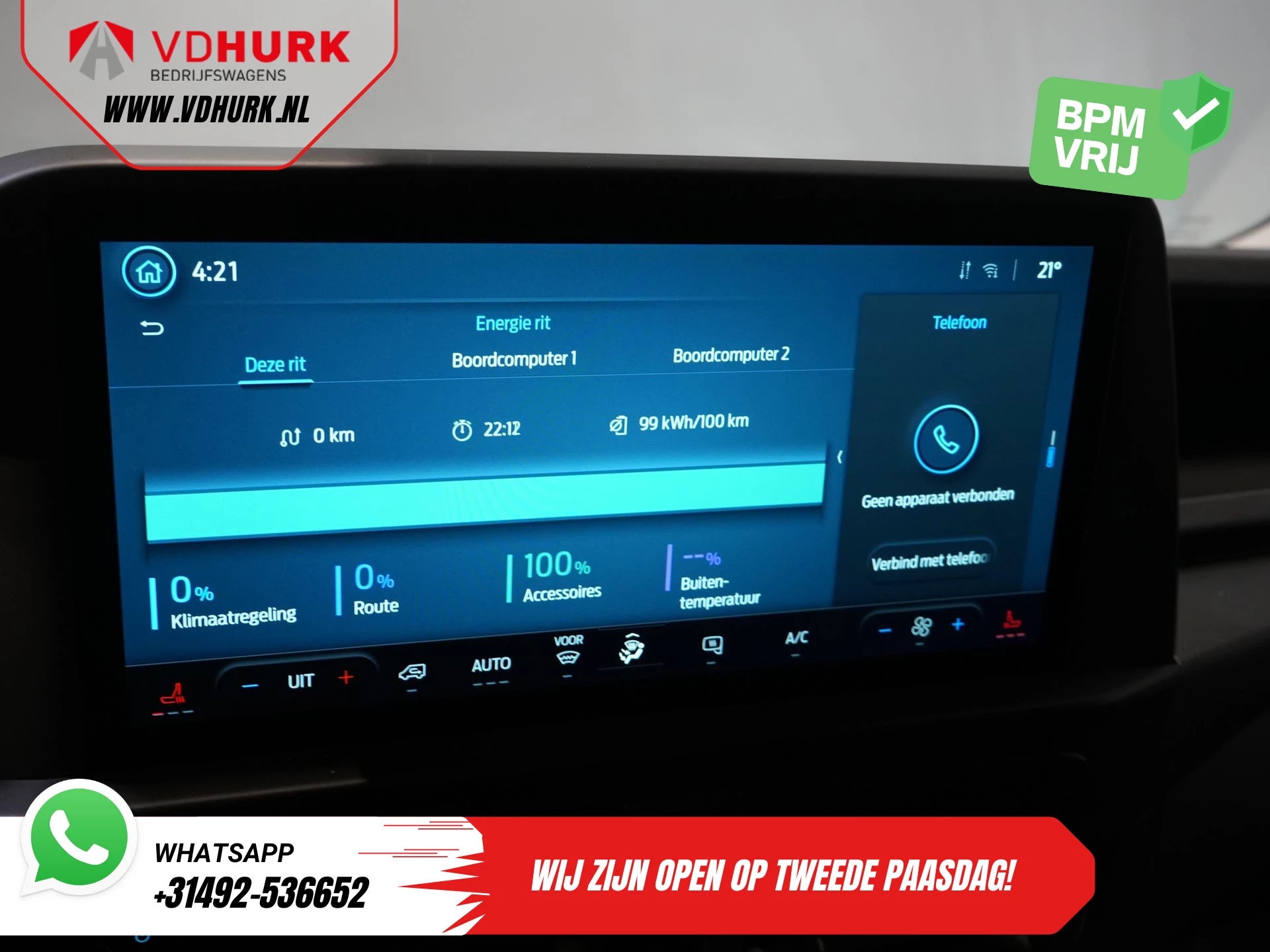 Hoofdafbeelding Ford E-Transit Custom