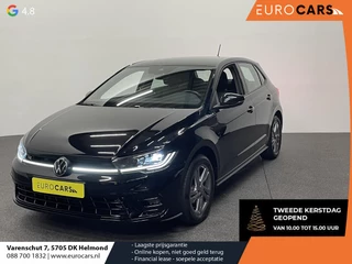 Volkswagen Polo 1.0 TSI R-Line DSG Navigatie Apple Carplay/Android Auto Camera Parkeersensoren Adaptive Cruise Control Matrix-LED-koplamp Lichtmetalen velgen Climate Control Getinte ramen