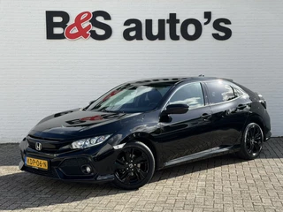 Hoofdafbeelding Honda Civic Honda Civic 1.0 i-VTEC PDC+Camera Clima Navigatie Stoelverwarming Adapt cruise Lane assist Dab+