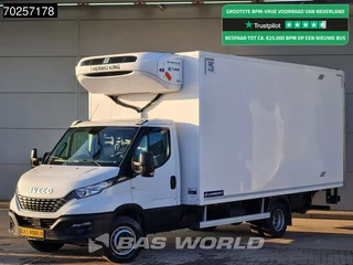 Iveco Daily 72C18 3.0L Koelwagen Laadklep Lamberet FRC Thermo King T-600R 380V Luchtvering Airco Cruise Camera Koeler Koel Kühlwagen Airco Cruise control