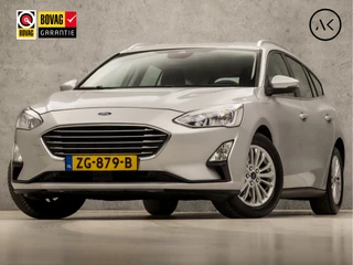 Ford Focus Wagon 1.0 EcoBoost Titanium Automaat (APPLE CARPLAY, GROOT NAVI, TREKHAAK, CLIMATE, LM VELGEN, SPORTSTOELEN, CRUISE, PARKEERSENSOREN, NIEUWE APK, NIEUWSTAAT)