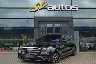 Mercedes-Benz S-klasse S580e Lang AMG 510pk Panoramadak *BTW* 4-wielsturing Leder exclusief Burmester 21" LMV