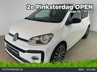 Volkswagen Up! 1.0 TSI Sound Up! 90PK AIRCO CLIMA NAVI VIA APP STOELVERW MULTI STUUR POLYGON VELG PDC REGENSENSOR NIEUWSTAAT