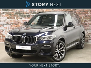 BMW X3 xDrive20i High Executive M Sport Pakket Automaat / Panoramadak / Live Cockpit Professional / Leder / Adaptieve LED Koplampen / 20 Inch / Hifi / Achteruitrijcamera / DAB / Stoelverwarming / Parkeersensoren voor+achter / Shadow Line