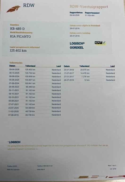 Hoofdafbeelding Kia Picanto