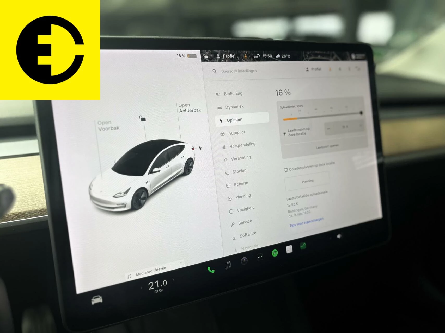 Hoofdafbeelding Tesla Model 3