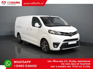 Toyota ProAce 2.0 D-4D 180 pk Aut. L3 2x Schuifdeur/ Adapt. Cruise/ Alarm III/ Standkachel/ Stoelverw./ Keyless/ Climate/ CarPlay/ Camera