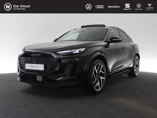 Audi Q6 e-tron Sportback 83 kWh 252 pk S edition | Glazen panoramadak | S line zwart leder-kunstleder | Interieurapplicaties in vanadiumkleur