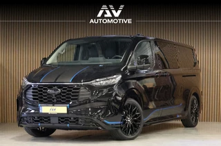 Ford Transit Custom 320 2.0 TDCI L2H1 Sport 170 PK | L+R Schuifdeur | ACC | Blind Spot | Navigatie | Camera | CarPlay | Lane Assist | | Raptor Edition | Trekhaak | 3-Zitter | MODELJAAR 2025 | Verlengde fabrieksgarantie tot 12-2029
