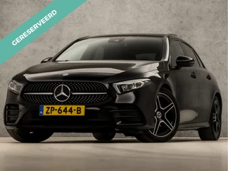 Mercedes-Benz A-Klasse 180 AMG Sport Night Upgrade Automaat (SCHUIFDAK, GROOT NAVI, LEDER/ALCANTARA, STOELVERWARMING, WIDESCREEN, SPORTSTOELEN, CAMERA, GETINT GLAS, NIEUWSTAAT)