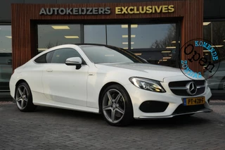 Mercedes-Benz C-klasse Coupé 300 Prestige AMG Leer/Alcantara Stoelverw. Cruise Clima Navi 18''LM