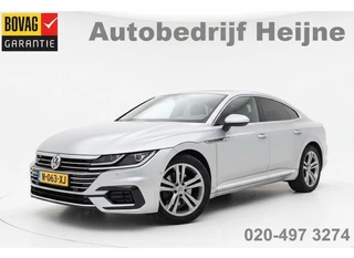 Hoofdafbeelding Volkswagen Arteon Volkswagen Arteon 2.0 TSI 190PK DSG R-LINE BUSINESS LEDER/CAMERA/VIRTUAL