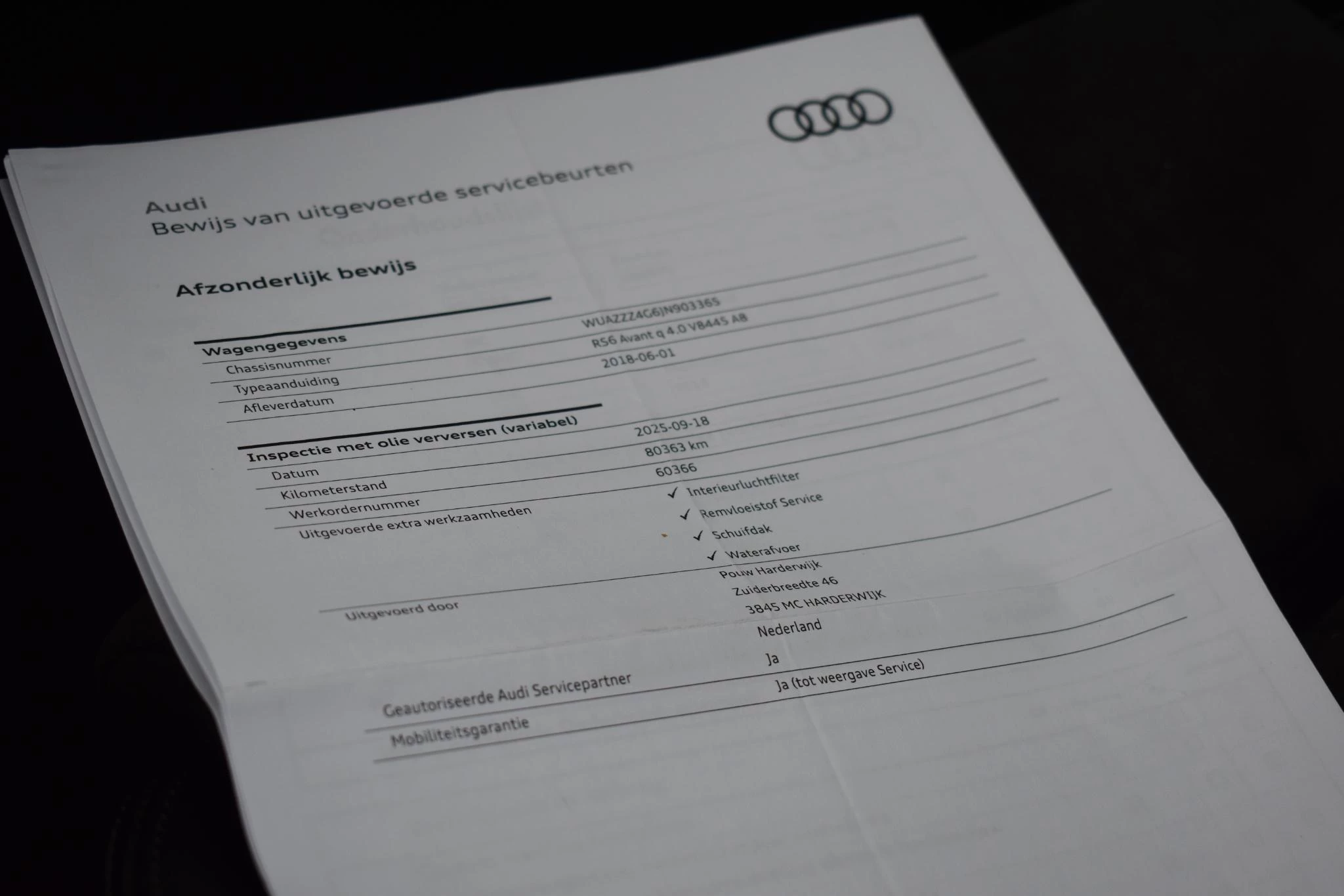 Hoofdafbeelding Audi RS6