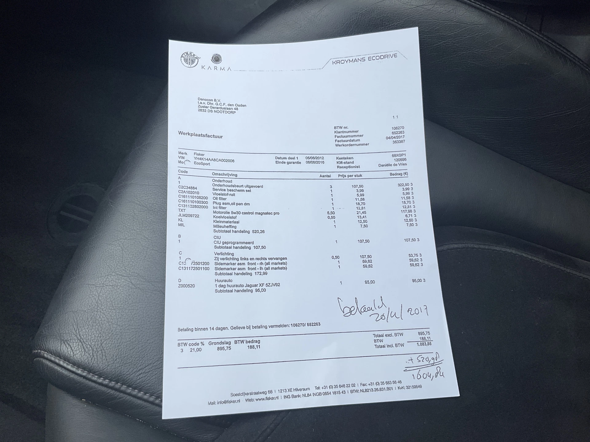 Hoofdafbeelding Fisker Karma