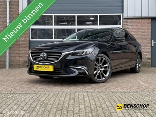 Hoofdafbeelding Mazda 6 Mazda 6 Sportbreak 2.5 SkyActiv-G 192 GT-M Schuifdak Leer Navi Bose ACC Trekhaak