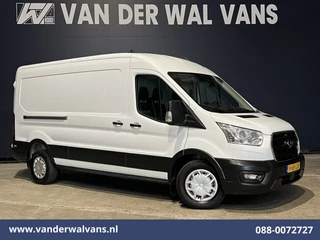 Ford Transit 2.0 TDCI 130pk L3H2 Euro6 Airco | Camera | Navigatie | Apple Carplay | Android Auto Cruisecontrol, Stoelverwarming, Parkeersensoren, Verwarmde voorruit, Bijrijdersbank