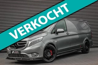 Mercedes-Benz Vito 220PK LANG JB-EDITION FULL BLACK / AMG / SPOILER / VERLAGINGSVEREN / NAVIGATIE / SIDE-BARS / FULL / NAVI