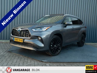 Hoofdafbeelding Toyota Highlander Toyota Highlander 2.5 AWD Hybrid Premium 7 pers. | Panodak | 20'' | JBL | Stoelgeheugen | 360 Camera | Head Up | BSM | Prijs Rijklaar!!