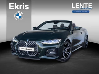 BMW 4 Serie Cabrio 420i | M Sport | Innovationspakket | Nekverwarming |  Verwarmd Stuurwiel | Stoelverwarming | Comfort Access | 18'' | Achteruitrijcamera | Trekhaak | Lentevoordeel