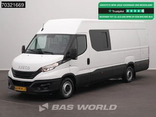 Iveco Daily 35S16 Automatik Doppel Kabine L3H2 3,5t AHK 160PS Klima Kamera Parkensensoren Euro6 Doka DC Mixto Airco Trekhaak