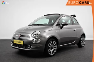 Hoofdafbeelding Fiat 500C Fiat 500 C 1.2 Star  Lederen bekleding Navigatie Apple Carplay / Android Auto Climate Control Parkeer sensoren Led