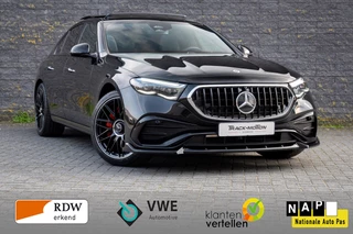 Mercedes-Benz E-klasse 300 e 4MATIC pano AMG Line BLACK&BLACK
