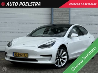 Tesla Model 3 Standard RWD Plus 60 kWh Trekhaak 19" Panoramadak Zwart Leder