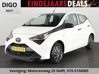 Toyota Aygo 1.0 VVT-i X FUN.AIRCO 1e EIG.GARANTIE TOT 10-2031 VOLLEDIG OH. AUDIO. SPEED LIMITER.