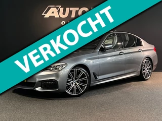 BMW 5-serie 520i High Executive Edition M Lederen memoryseats/ HeadUp/ Ambient light/ 20"/ Led