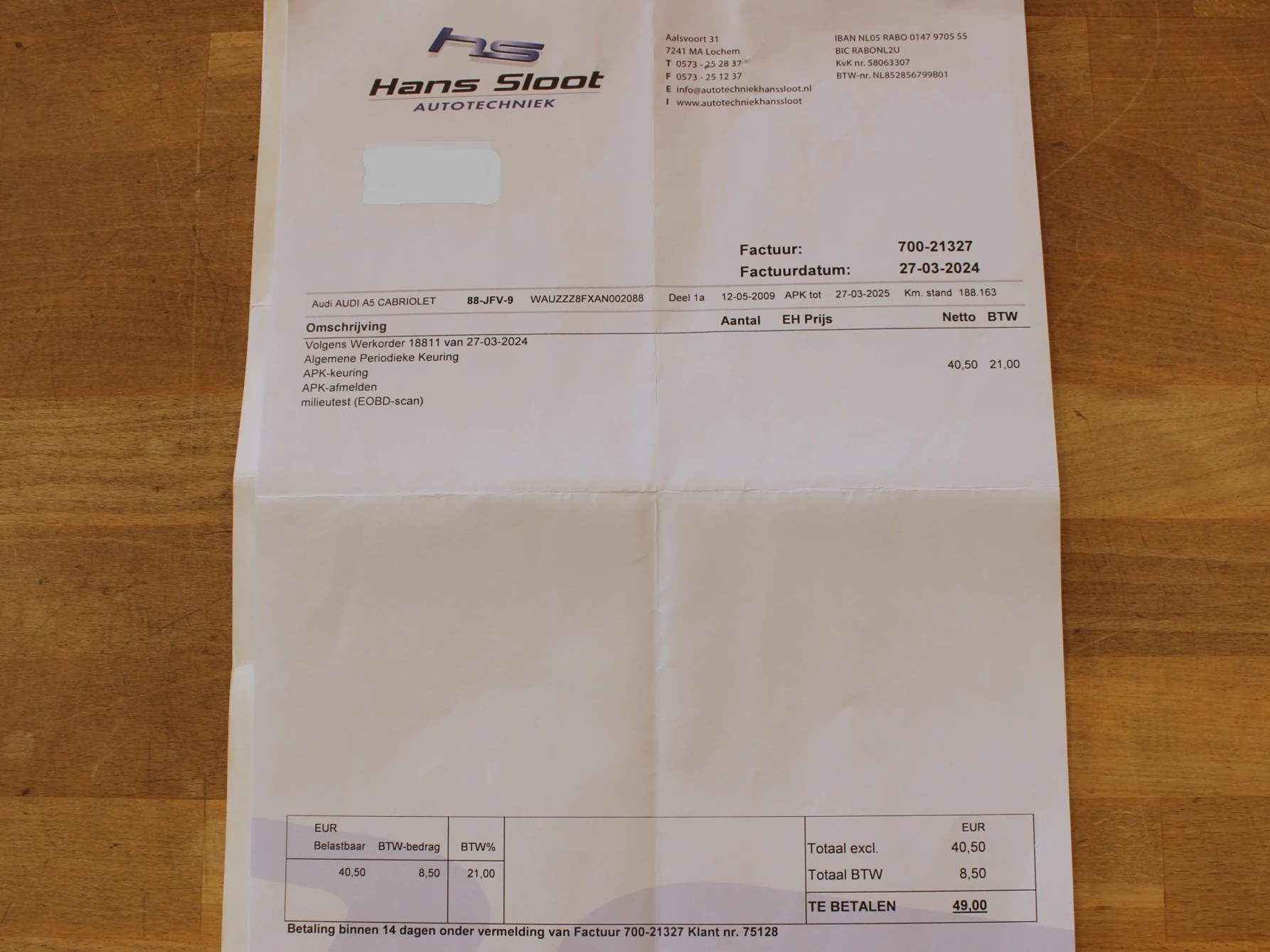 Hoofdafbeelding Audi A5