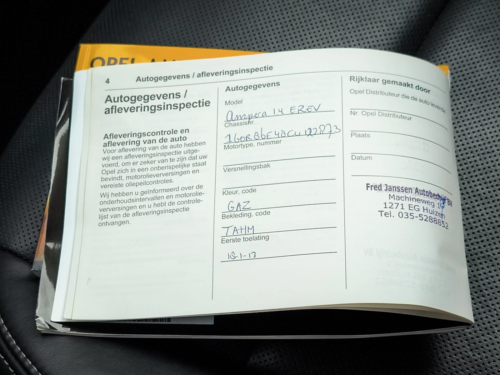 Hoofdafbeelding Opel Ampera