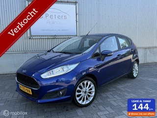 Ford Fiesta VERKOCHT 1.0 EcoBoost 100pk Automaat Titanium 2016 / Navigatie / Stoelverwarming / Parkeersensor / 2e eigenaar NAP