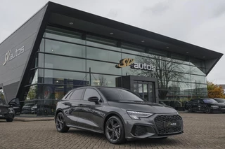 Audi A3 Sportback 30 TFSI 110pk S-line Virtual cockpit Sportstoelen Clima Cruise NLauto 18" LMV Daytonagrijs