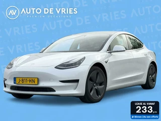 Tesla Model 3 Standard RWD Plus 60 kWh | Zwart Leder | Panoramadak | Autopilot | Trekhaak