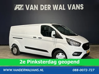 Ford Transit Custom 2.0 TDCI L2H1 Euro6 Airco | Camera | Navigatie | Android Auto | Cruisecontrol | LED Stoelverwarming, Verwarmde voorruit, Parkeersensoren, 2800kg trekvermogen, Bijrijdersbank