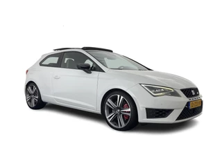 SEAT Leon SC 2.0 TSI Cupra 290 Aut. *PANO | LEATHER-MICROFIBRE | FULL-LED | ADAPTIVE-CRUISE | HEATED-SPORTSEATS | SEAT-SOUND | CAMERA | PRIVACY-GLASS | SHIFT-PADDLES | DAB+ | ECC | PDC | 19''ALU*