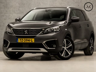 Peugeot 5008 1.2 Puretech Sport 7 Persoons (APPLE CARPLAY, GROOT NAVI, LEDER, STOELVERWARMING, 360 CAMERA, SPORTSTOELEN, KEYLESS, GETINT GLAS, TREKHAAK, DAB+, NIEUWE APK, NIEUWSTAAT)