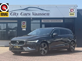 Volvo V60 2.0 T6 AWD Inscription automaat 310 pk navi climate ctr camera cruise leder ctr elktr trekhaak harman kardon lmv 18 inch digitaal instrumentenpaneel 1e eigenaar dealer onderhouden