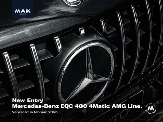 Hoofdafbeelding Mercedes-Benz EQC Mercedes-Benz EQC 400 4Matic AMG Line, pano, 20", Burmester, memory, 360 camera, ACC, keyless