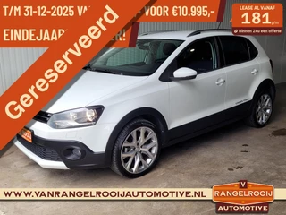 Volkswagen Polo 1.2 TSI Cross DSG, clima, cruise, stoelverw., 17" lmv