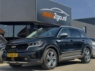 Hoofdafbeelding Kia Sorento Kia Sorento 1.6 T-GDI AUT6 PLUG-IN-HYBRID 4WD DYNAMIC PLUSLINE 7PERS PANODAK LEDER NAVI CAMERA DIGI-DASH APPLE-CARPLAY LED LMV PDC