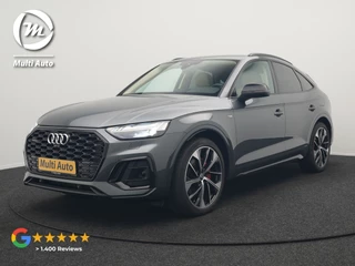 Audi Q5 Sportback 50 TFSI e S Line Plug In Hybrid 300pk Dealer O.H PHEV | Luchtvering | Matrix LED | 21"Audi Sport L.M | Sfeerverlichting | Lederen Sportstoelen Verwarmd | Cruise Control | Navigatie | Virtual | DAB |