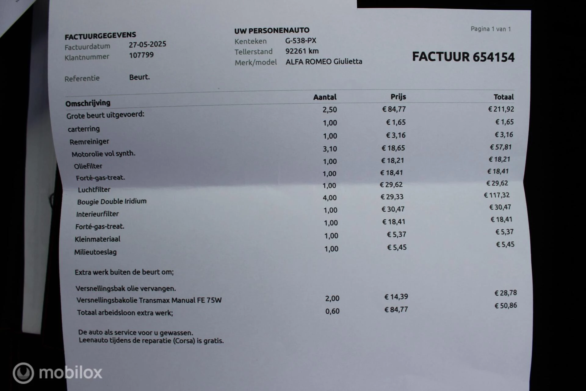 Hoofdafbeelding Alfa Romeo Giulietta