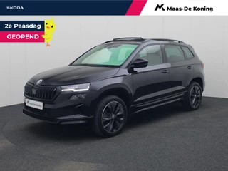 Skoda Karoq 1.5TSI/150PK ACT Sportline Business DSG · Panoramadak · Trekhaak · Apple/Android Car Play · Garantie t/m 23-08-2027 of 100000km