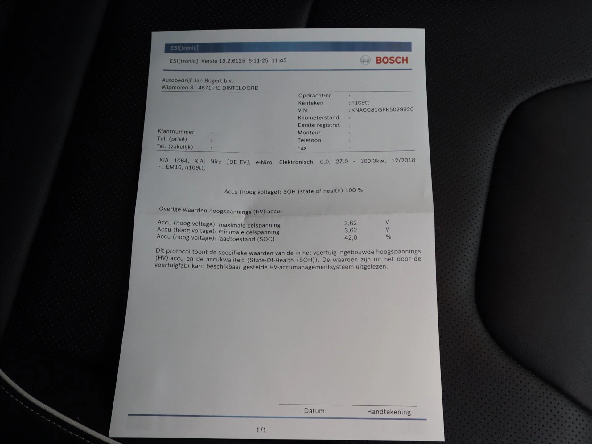 Hoofdafbeelding Kia e-Niro