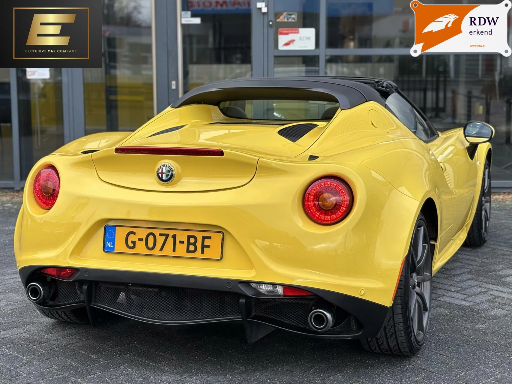 Hoofdafbeelding Alfa Romeo 4C