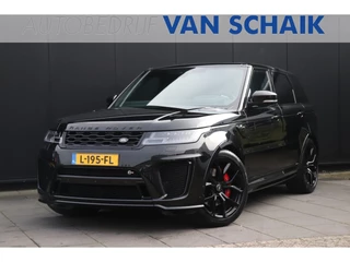 Hoofdafbeelding Land Rover Range Rover Sport Land Rover Range Rover Sport 5.0 V8 SC SVR | LEDER | MEMORY | STOEL/STUURVERW. | MERIDIAN | STOELVERK. | HEAD-UP | 360° CAMERA | CRUISE | NAVI |