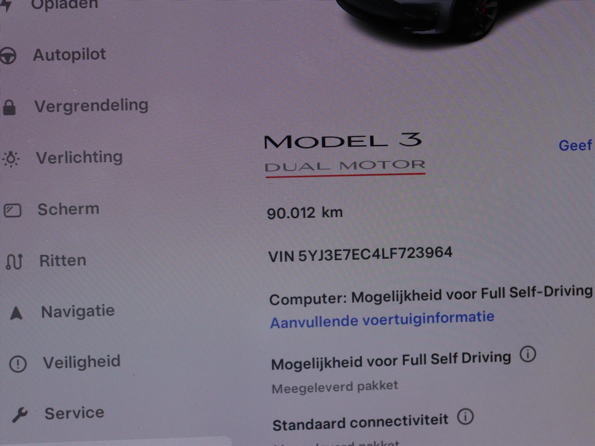 Hoofdafbeelding Tesla Model 3