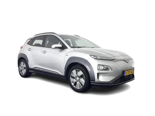Hyundai Kona EV Fashion 64 kWh (3-Fase) {SOH-100%} (INCL-BTW)  Aut * HEATPUMP | NAVI-FULLMAP | LEATHER-FABRIC | KEYLESS | CAMERA | DAB | ECC | PDC | ADAPTIVE-CRUISE | LANE-ASSIST | HEATED SEATS | PRIVACY-GLASS | HEAD-UP | SHIFT-PADDLES | 17"A